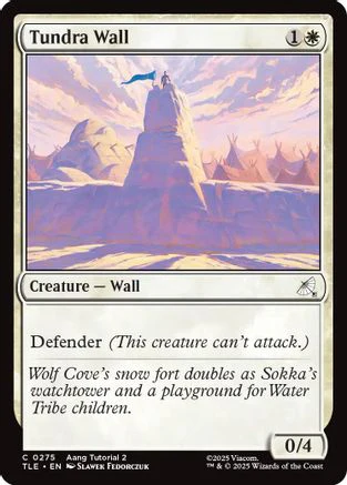 Tundra Wall (0275)  (TLE-275) - [Avatar: The Last Airbender: Eternal-Legal]