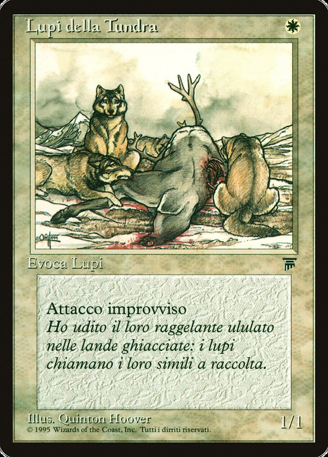 (IT) Tundra Wolves [Legends] (Foreign Language)