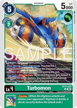 Turbomon (EX11-029) - [Dawn of Liberator]