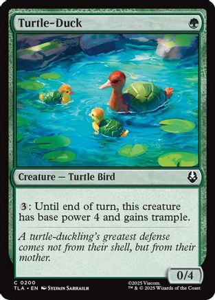 Turtle-Duck  [Foil]  (TLA-200) - [Avatar: The Last Airbender]