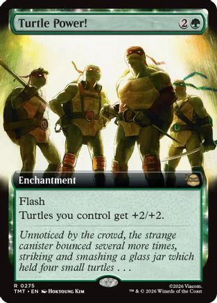 Turtle Power! (Extended Art)  (TMT-275) - [Teenage Mutant Ninja Turtles]