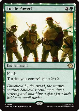 Turtle Power!  (TMT-135) - [Teenage Mutant Ninja Turtles]