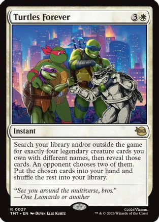 Turtles Forever  (TMT-027) - [Teenage Mutant Ninja Turtles]