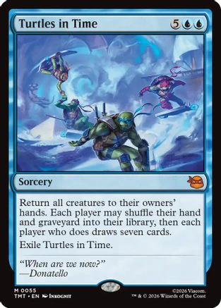 Turtles in Time  (TMT-055) - [Teenage Mutant Ninja Turtles]