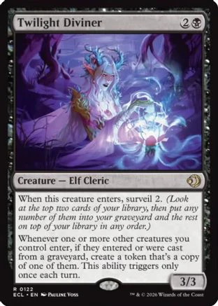 Twilight Diviner  [Foil]  (ECL-122) - [Lorwyn Eclipsed]