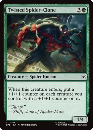 Twisted Spider-Clone  (SPE, MAR-019) - [Marvel's Spider-Man: Eternal-Legal]