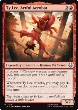 Ty Lee, Artful Acrobat  (TLA-158) - [Avatar: The Last Airbender]