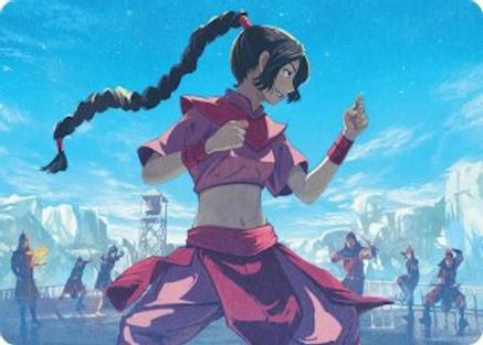 Ty Lee, Chi Blocker Art Card  (ASTLA-005) - [Art Series: Avatar: The Last Airbender]