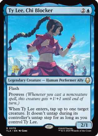 Ty Lee, Chi Blocker  [Foil]  (PRE-076) - [Prerelease Cards]