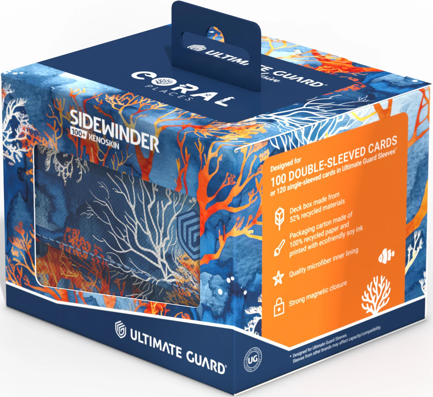 UG DECK CASE SIDEWINDER 100+ XENOSKIN 2025 EXCLUSIVE CORAL PLACES FIERY REEF