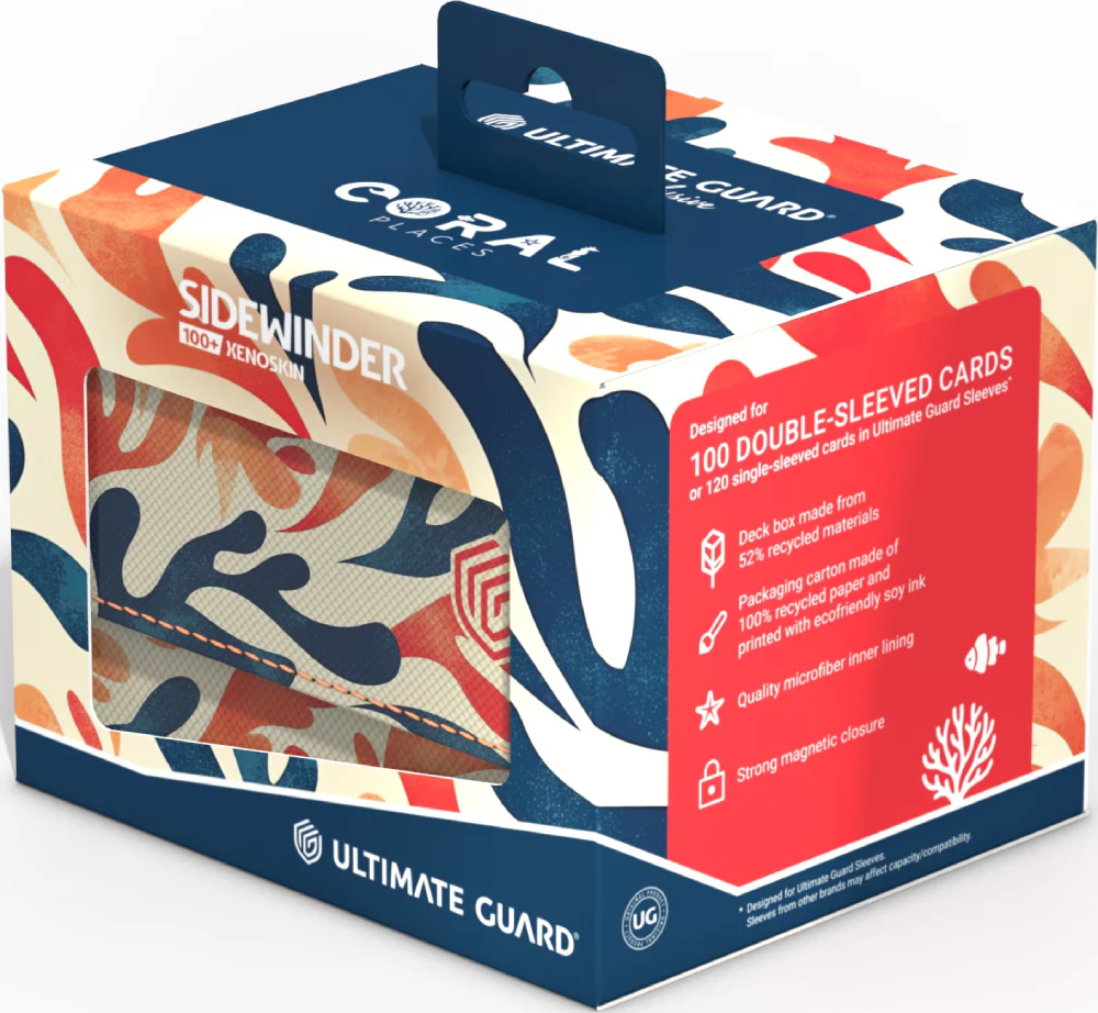 UG DECK CASE SIDEWINDER 100+ XENOSKIN 2025 EXCLUSIVE CORAL PLACES MELLOW SEA