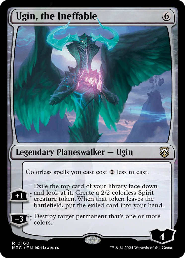 Ugin, the Ineffable  [Foil]  (M3C-160) - [Modern Horizons 3 Commander]