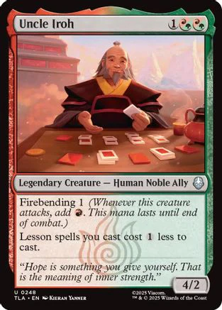 Uncle Iroh  [Foil]  (TLA-248) - [Avatar: The Last Airbender]