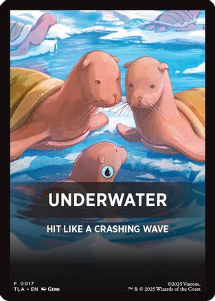 Underwater Theme Card  (TLA-017) - [Avatar: The Last Airbender]
