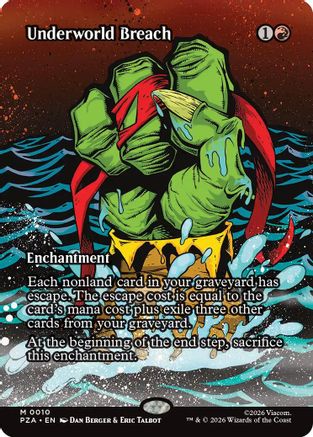 Underworld Breach (Borderless)  [Foil]  (PZA-010) - [Teenage Mutant Ninja Turtles Eternal-Legal]