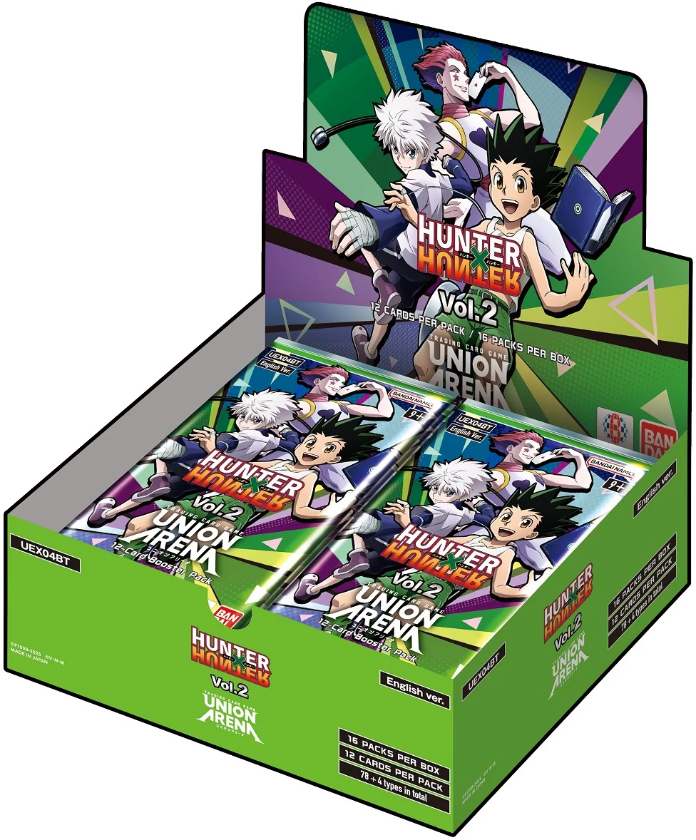 [Sale] UNION ARENA HUNTER X HUNTER BOOSTER VOL. 2
