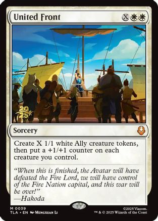 United Front  [Foil]  (PRE-039) - [Prerelease Cards]