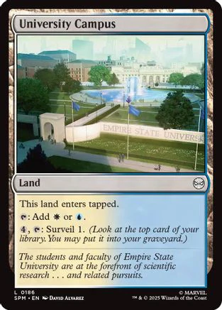 University Campus  [Foil]  (SPM-186) - [Marvel's Spider-Man]