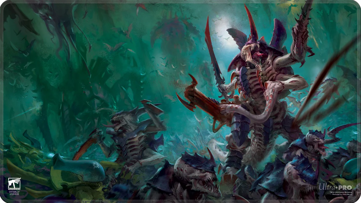 UP PLAYMAT WARHAMMER 40K TYRANID STITCHED