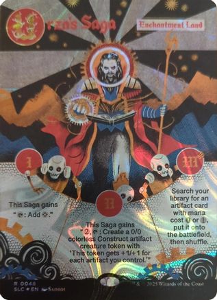 Urza's Saga (Halo Foil)  [Foil]  (SLC-048) - [Secret Lair Countdown Kit]