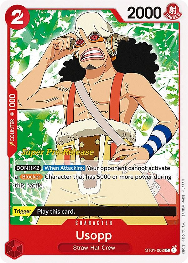 Usopp (ST01-002) - [Super Pre-Release Starter Deck 1: Straw Hat Crew]