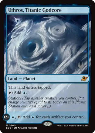 Uthros, Titanic Godcore  (PPEOE-260) - [Promo Pack: Edge of Eternities]