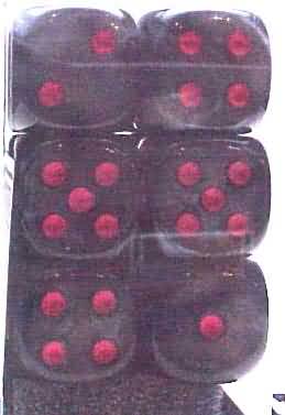 VELVET 12D6 BLACK/RED 16MM
