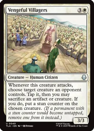 Vengeful Villagers  (TLA-040) - [Avatar: The Last Airbender]