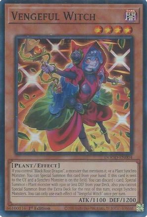 Vengeful Witch [DOOD-EN004] - Doom of Dimensions 1st Edition - Super Rare