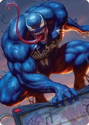 Venom, Deadly Devourer Art Card  (AASPM-) - [Art Series: Marvel's Spider-Man]