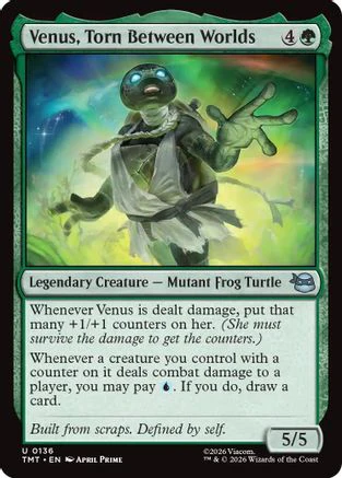 Venus, Torn Between Worlds  (TMT-136) - [Teenage Mutant Ninja Turtles]