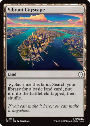 Vibrant Cityscape  (SPM-188) - [Marvel's Spider-Man]
