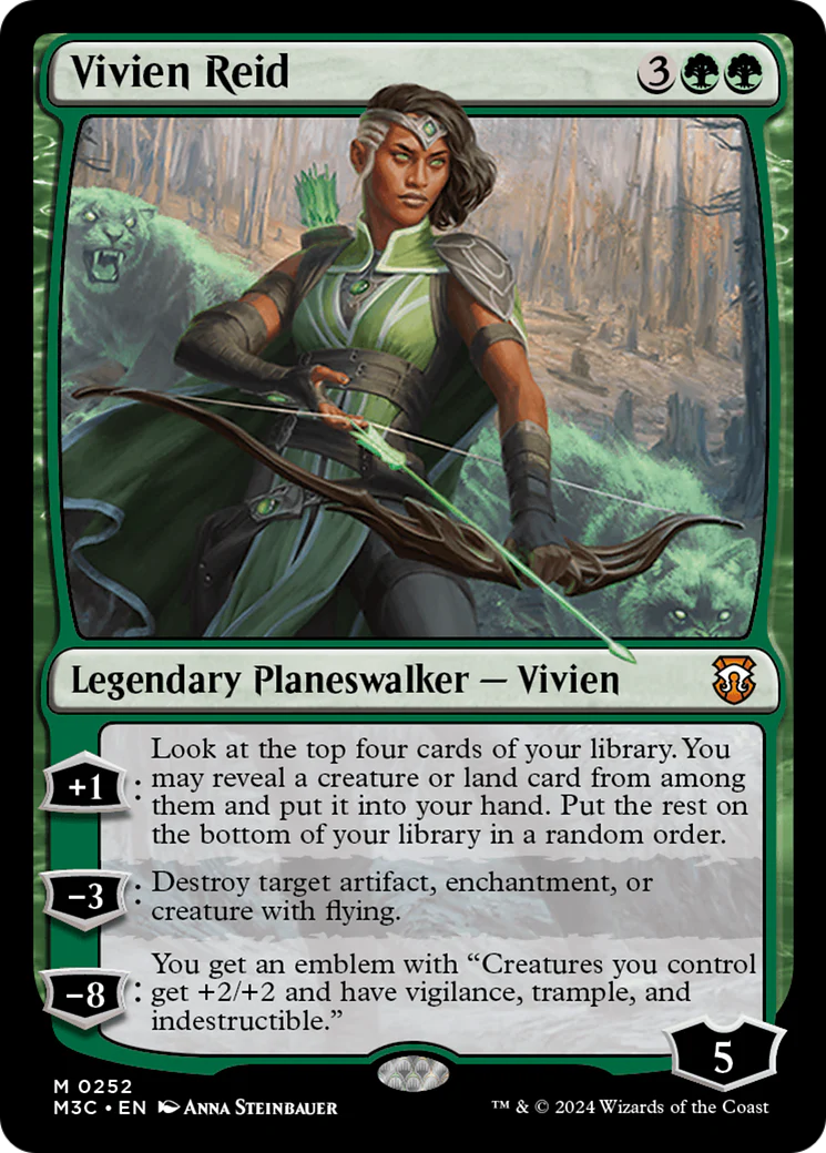 Vivien Reid  [Foil]  (M3C-252) - [Modern Horizons 3 Commander]