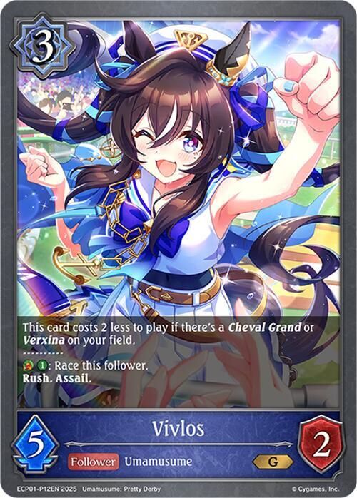Vivlos - P12EN (Foil) - ECP01: Umamusume: Pretty Derby (ECP01-P12EN)