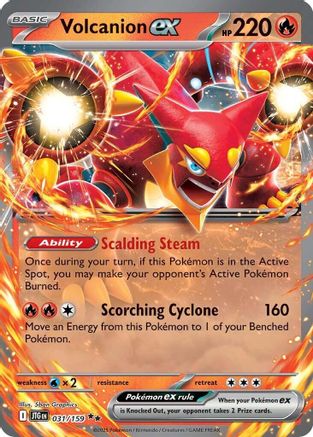 Volcanion ex - 031/159  - (031/159) Holofoil [SV09 Journey Together]
