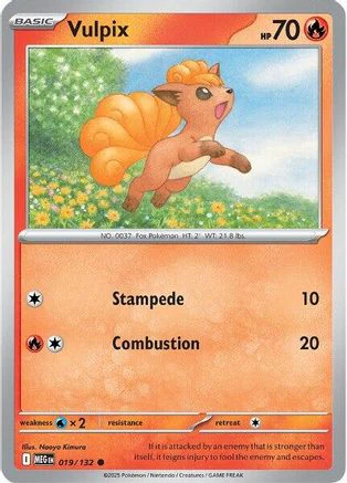 Vulpix - (019/132) [ME01 Mega Evolution]