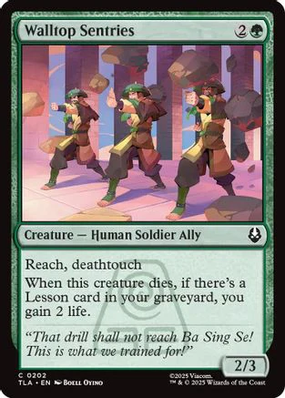 Walltop Sentries  (TLA-202) - [Avatar: The Last Airbender]
