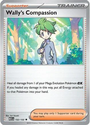Wally's Compassion - (132/132) [ME01 Mega Evolution]