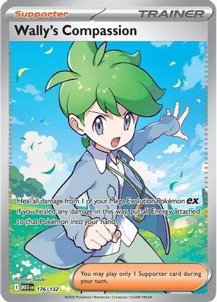 Wally's Compassion - (176/132) Holofoil [ME01 Mega Evolution]