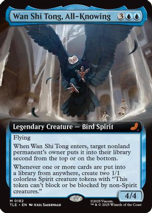 Wan Shi Tong, All-Knowing (Extended Art)  (TLE-182) - [Avatar: The Last Airbender: Eternal-Legal]