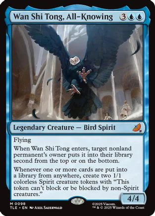 Wan Shi Tong, All-Knowing  [Foil]  (TLE-098) - [Avatar: The Last Airbender: Eternal-Legal]