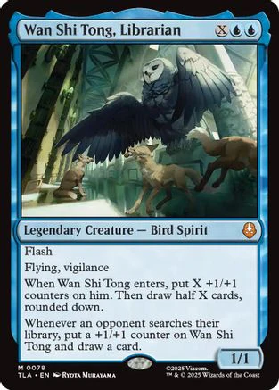 Wan Shi Tong, Librarian  [Foil]  (TLA-078) - [Avatar: The Last Airbender]