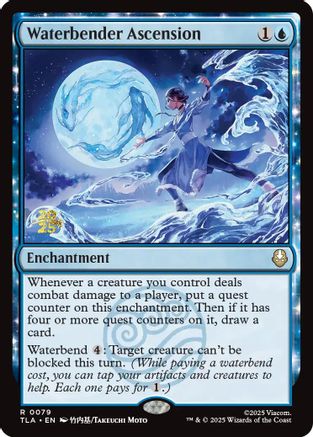 Waterbender Ascension  [Foil]  (PRE-079) - [Prerelease Cards]