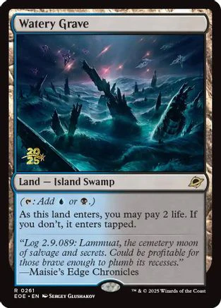 Watery Grave  [Foil]  (PRE-261) - [Prerelease Cards]