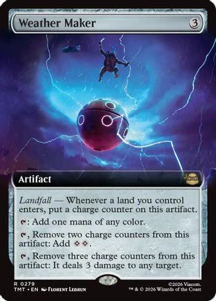 Weather Maker (Extended Art)  (TMT-279) - [Teenage Mutant Ninja Turtles]