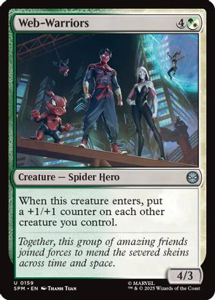 Web-Warriors  [Foil]  (SPM-159) - [Marvel's Spider-Man]