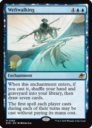 Weftwalking  [Foil]  (PRE-086) - [Prerelease Cards]