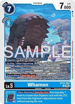 Whamon (BT24-029) - [Time Stranger]