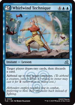 Whirlwind Technique  (TLE-100) - [Avatar: The Last Airbender: Eternal-Legal]