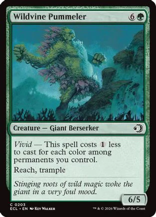 Wildvine Pummeler  (ECL-203) - [Lorwyn Eclipsed]